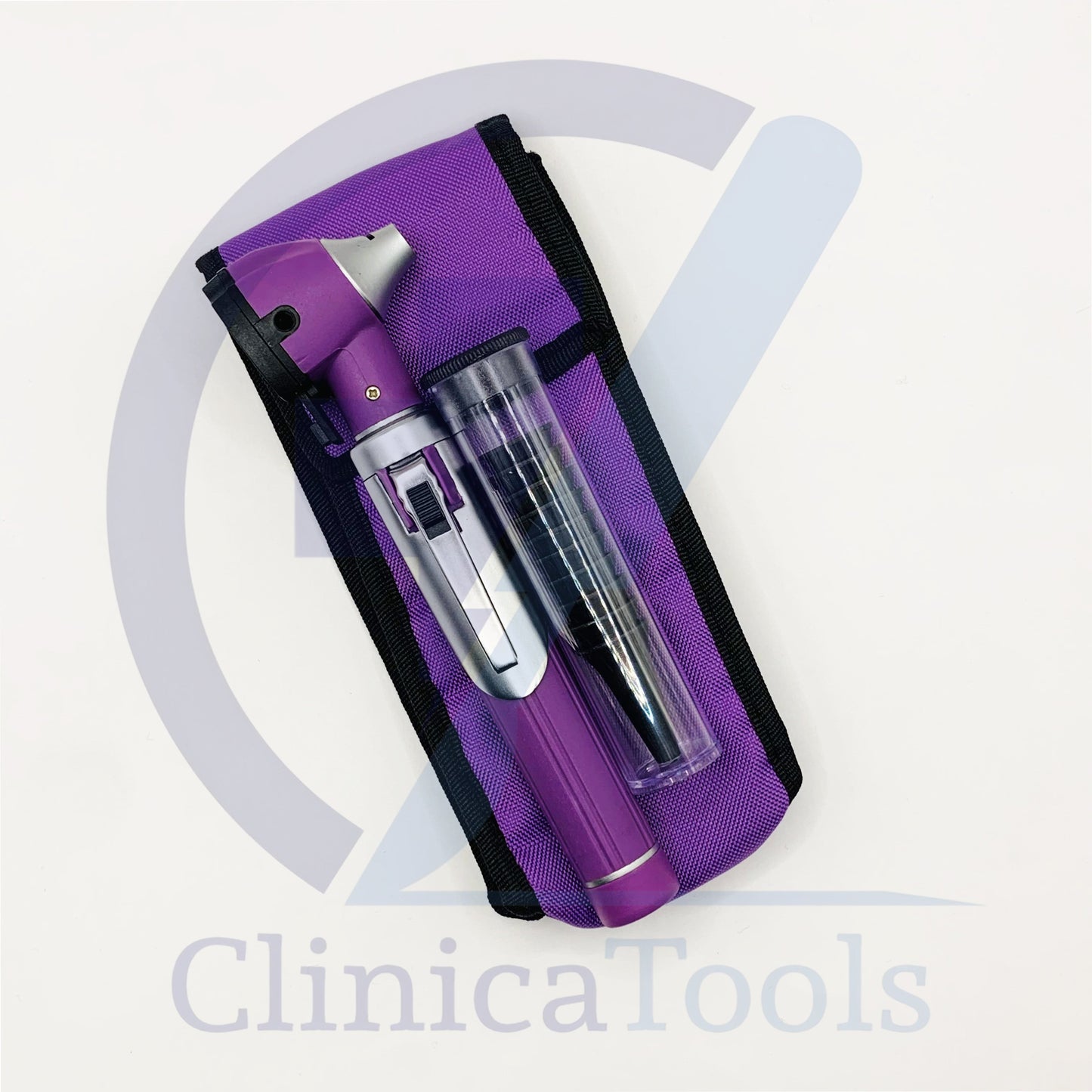 Diagnostic ear examination kit for ENT use and home care